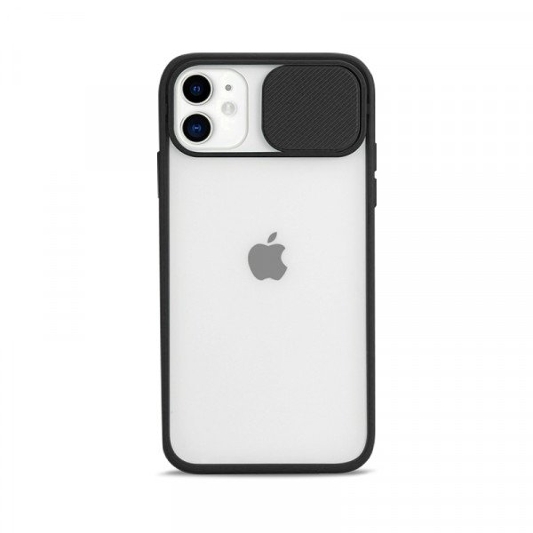 Wholesale Slim Armor Lens Protection Hybrid Case for iPhone 11 6.1 (Black)